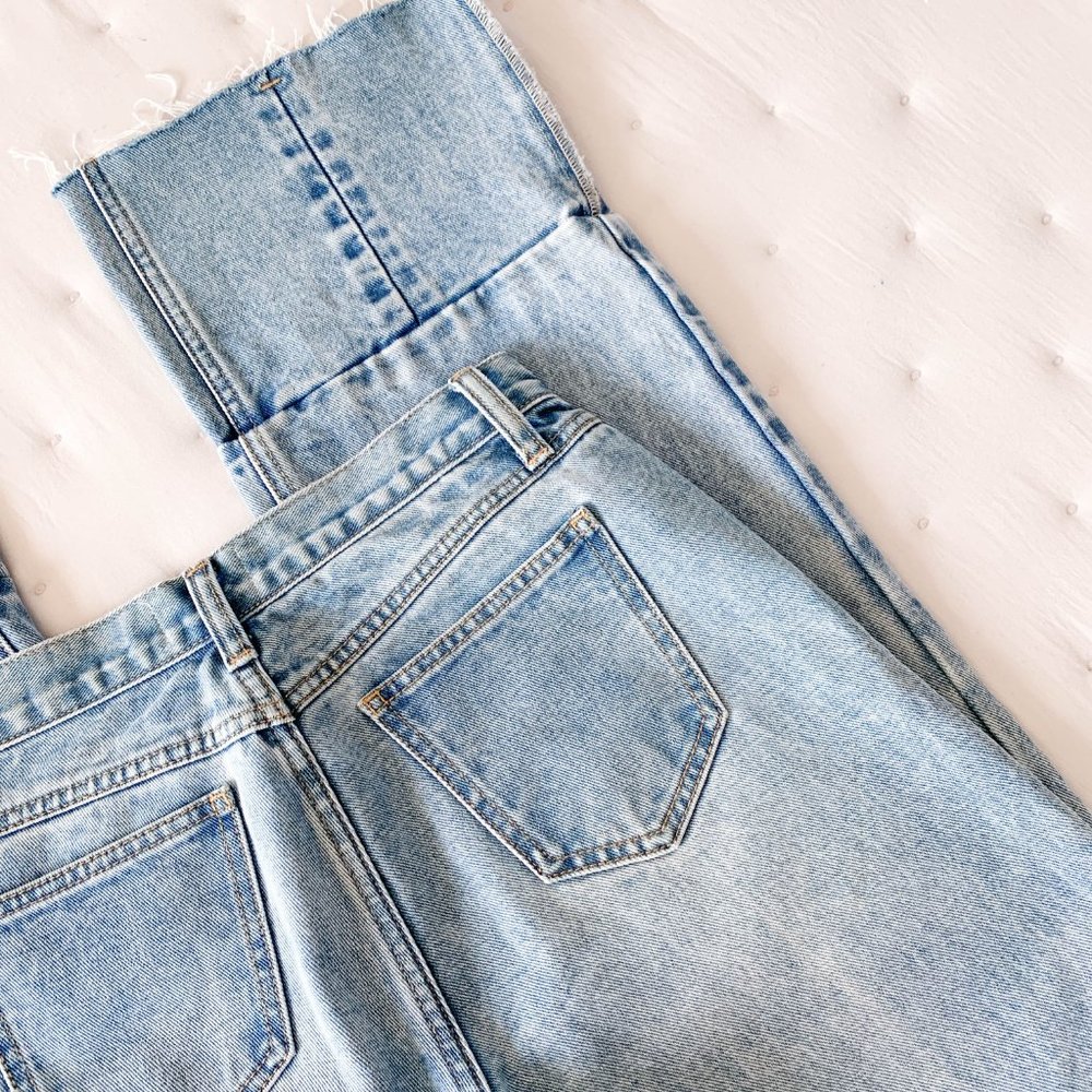 (SOLD) Evidnt LA high rise wide leg seamed jeans - Picture 5 of 8
